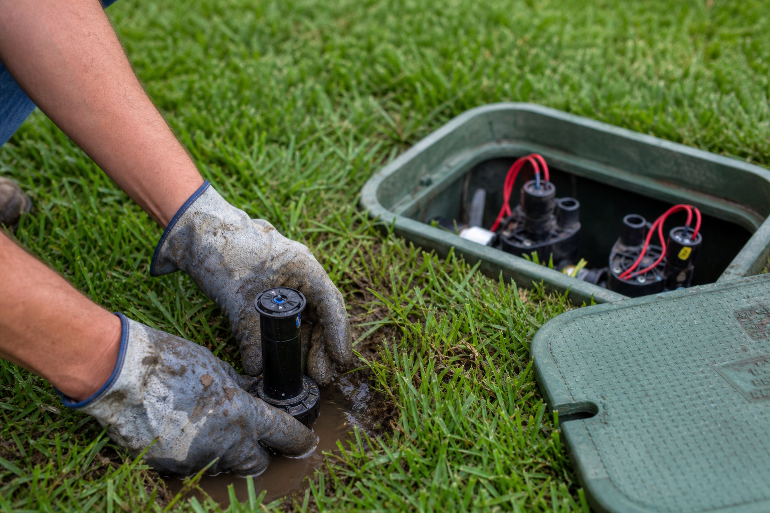 Irrigation and sprinkler repair